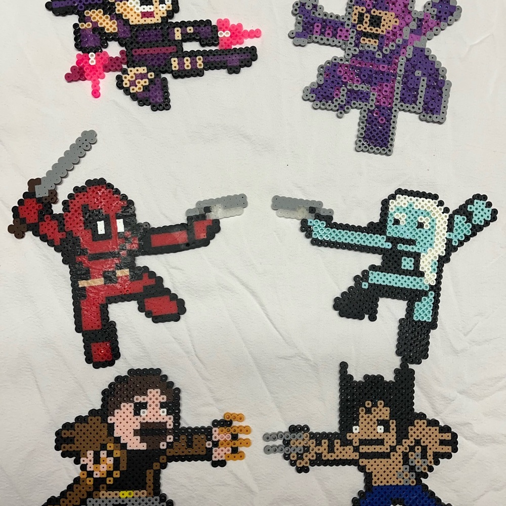 Marvel X-Men Perler Bead Art